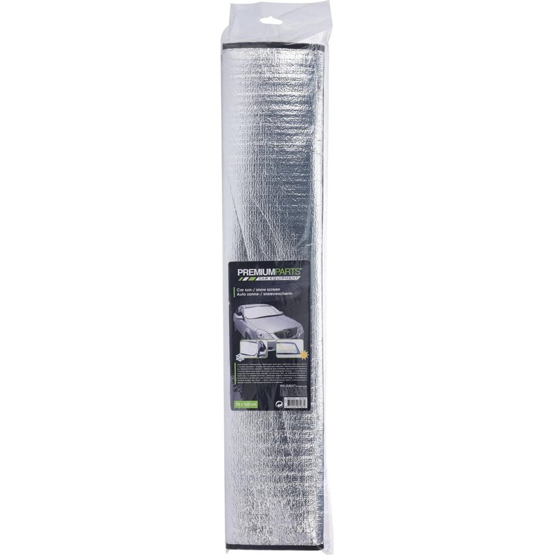 Premium Parts Universal Reflective Car Aluminum Foil Windscreen Sunshade Sun