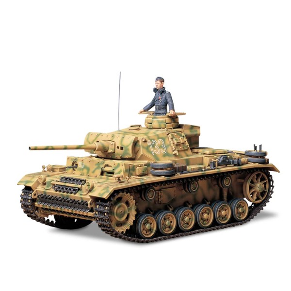 Tamiya 35215 1/35 German Pz. Kpfw III Ausf. L Tank Plastic Model Kit