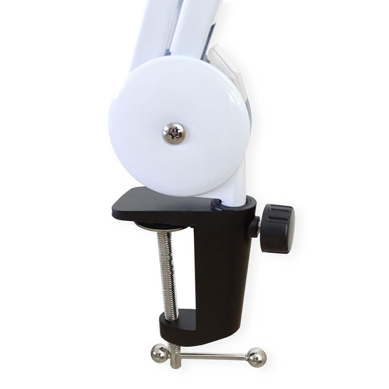 keepdrum MS138 Microphone Arm White + MS089 Microphone Spider for