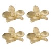 MOROBOR 4pcs Petal Drawer Knobs Kitchen Handle for Cabinet Dresser