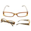 READING GLASSES 5 pack Tiger Patterned Temples Include Sunshine Readers