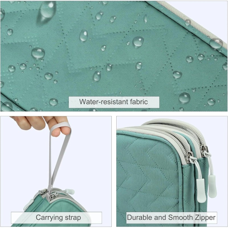 FYY Electronic Organizer, Travel Cable Organizer Bag Pouch Electronic Accessories