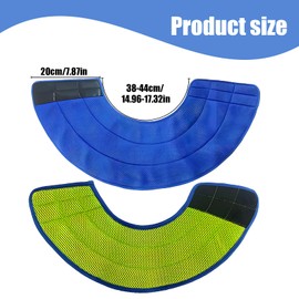 Soft Collar for Dogs,Collar for Dog Cone Collar Alternative for Pets Prevent Licking,Dog Donut Collar,Adjustable Neck Recovery Collar for Pets, Dog Recovery Colla (L -Blue Green)