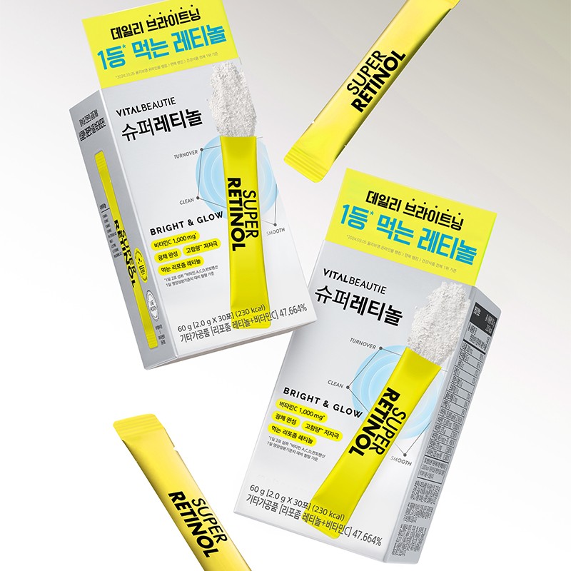 Vital Beauty [바이탈뷰티][3box] 슈퍼레티놀 30포 [Vital Beauty][3box] Super Retinol 30