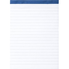 Baier & Schneider Brunnen 1055431 Notepad (A5, Lined, 50 Sheets, Stapled and Perforated, 60 g/m²)