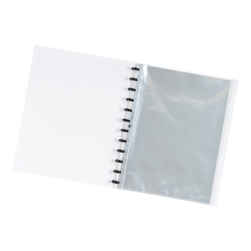 Elba 100205599 Plastic Ring Binder Polyvision A4 with Variozip Principle
