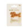 Rex London Hair Clips (set of 2) - Dog and