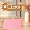 Silunkia 100 Sheets Candy Pink Cardstock 8.5 x 11 Valentine