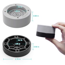 Anti Vibration Pads for Washing Machine,Noise Dampening Washing Machine Feet with Tank Tread Grip for Washer and Dryer,Protects Laundry Room Floor Non-Slip Mats Moisture Proof Mats(8 pcs)