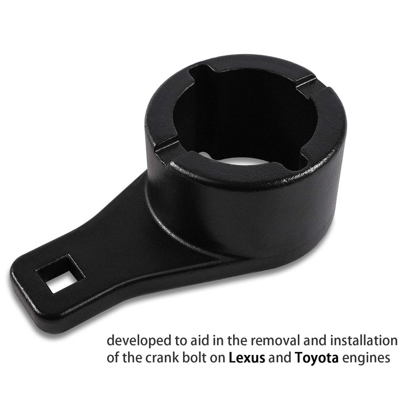 Yoursme for Toyota/Lexus Crankshaft Damper Pulley Holding Holder Harmonic Tool