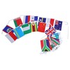FELTECHELECTR National Flag String 12.5m Polyester Decorative Bunting Flags Decorations