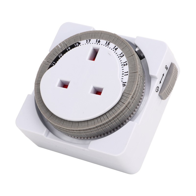 24 Hour Timer Switch Professional Smart Overcharge Protection Cycle Timing
