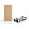 Richeer 2.5 Inch Exhaust X Pipe, 2.5" Inlet 2.5" Outlet