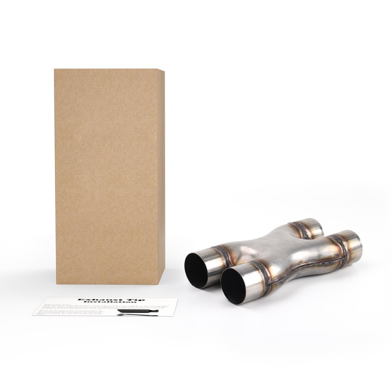 Richeer 2.5 Inch Exhaust X Pipe, 2.5" Inlet 2.5" Outlet