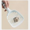 Qi7iQ Cat Litter Scoop with Ergonomic Handle, Large Sifter, (2)