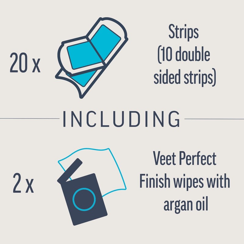 Veet Veet Expert Waxing Strips For Sensitive Skin - 20