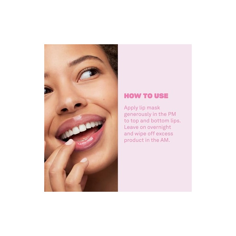 Babe Glow - Máscara de labios para labios más suaves,