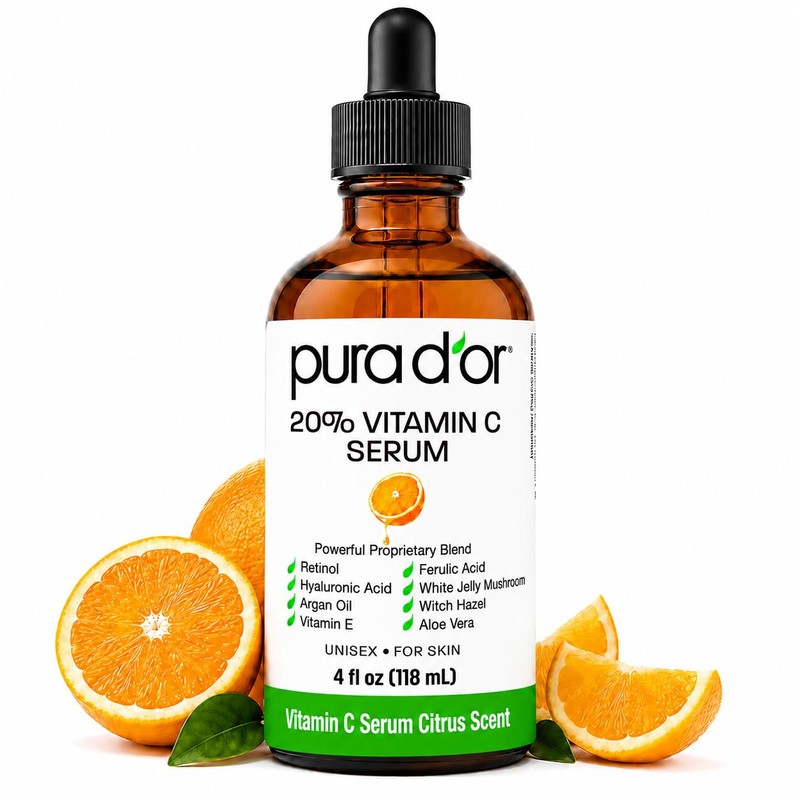 Pura Dor Vitamin C Serum, 4 Ounce