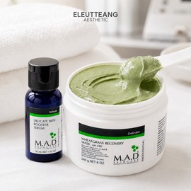 Mad Skin Care Wheatgrass Recovery Mask 240g + Booster Serum 30ml Wheatgrass Mask 240g + Booster Serum / 매드스킨케어 휘트그라스 리커버리 마스크 240g+부스터세럼 30ml 휘트그라스 마스크 240g+부스터세럼