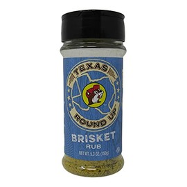 Buc-ee's Texas Round Up Brisket BBQ Rub, Gluten Free, One 5.3 Ounce Shaker Bottle