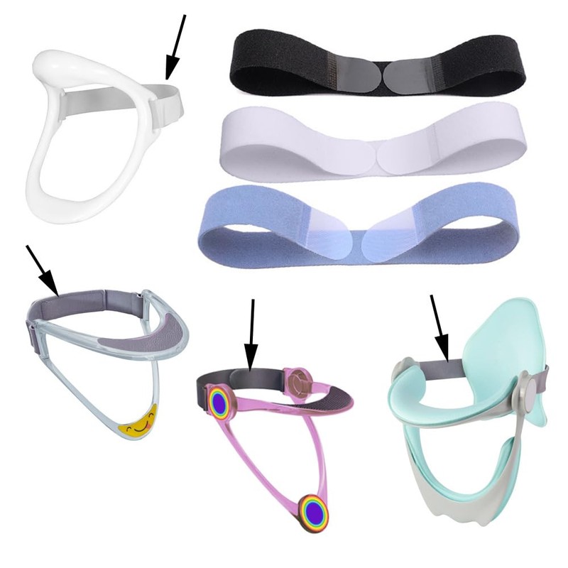 DeaHea 3 Pack Neck Brace Straps Replacement Hook and Loop