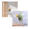 20 Pcs Plastic Cylinder Vase 3.93inch Bulk for Flowers Centerpieces,