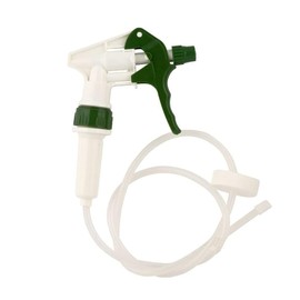 Heavy Duty Remote Extended Reach Trigger Sprayer with 36" Hose Green/White, Fits Large Containers and 1 Gallon Bottles with 38-400 Neck Size (Pack of 1)