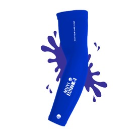 MUYI ® Gaming Sleeve - Arm Sleeves / Gauntlets - Men/Women - For Handball, Volleyball, Basketball, Road Bike - Sports Sleeves - Esports Accessories - Compression Arm Warmers, blue