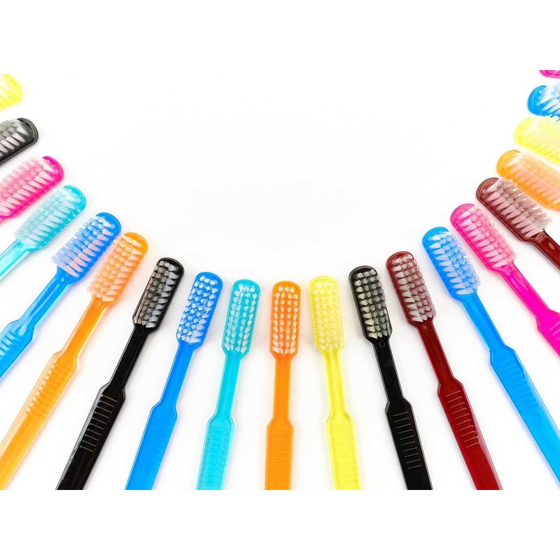 Dr. Bauer ́s Disposable Toothbrushes with Toothpaste Pack of 100