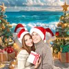 DASHAN 10x8ft Christmas in July Backdrop - Extra Large Tropical