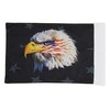 Hot Rides Durable Motorcycle Flag Bald Eagle 6 x 9