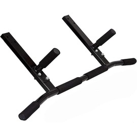 Joist mount pull up bar with pull up assistance bands commercial gym quality pullup bar with 41 loop exercise pullup assist bands - Color: JMPUNoBands, Size: Default