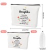 Yicadorn Birthday Gifts for Daughter Adult,Daughter Christmas Gifts,Cosmetic Bag