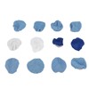 12pcs Car Polishing Pad Bonnet Set Strong Adsorbing Microfiber Synthetic