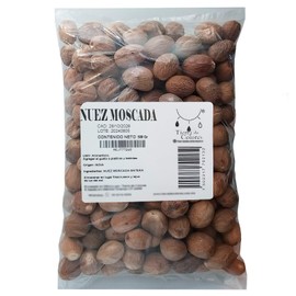 Tierra de Colores - Nuez Moscada Entera 500 gr De Primera