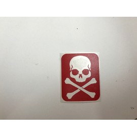 Maybel's Skull and Crossbones Glitter Tattoo Stencil Pack