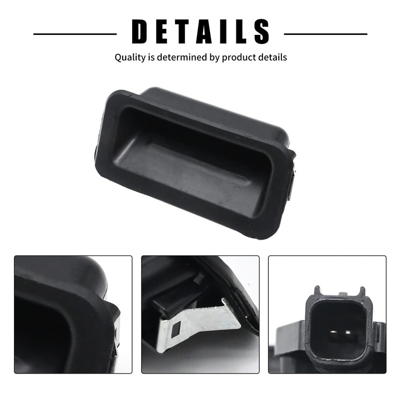 CADUFUELLY 812601M500 Car Tail Door Switch Button Trunk Lid Lock