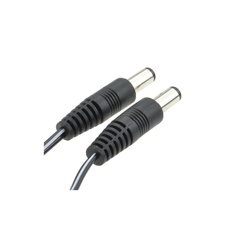 kenable 2.5mm x 5.5mm DC Connector Lead Male to Male