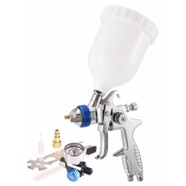 Dynastus 22 Oz. HVLP Air Spray Gun Auto Car Paint Sprayer, 1.7mm Nozzle, with Filter and Air Regulator