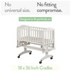 Cradle Sheets Fitted 18 x 36 Inch – Snuggly Soft