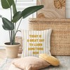 BILLAION Positive Affirmation Classroom Pillow Cover 18x18, Today is a