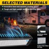 MICTUNING 1pc RV Porch Light, 9" Inch 54W 2000LM Camper