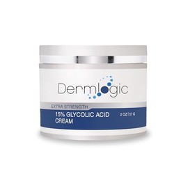 Ácido glicólico 15% crema, exfoliante natural antienvejecimiento para suavizar líneas finas y arrugas y mejorar una complexión de aspecto sombrío. Inc