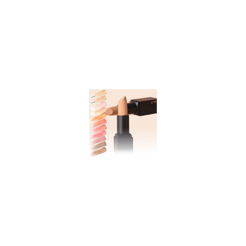 QUA-T My Mood Velvet Lipstick Base Lip 3.5g, Color:Mood Veilmauve