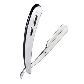 Porta Navajas de Barbero de Acero Inoxidable - Plateado | Navaja Rasuradoras para Hombre - Ideal para Navaja para Afeitar - Accesorios para Cabello | Completa tu Kit Barba para Hombre - Barberia