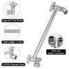 NearMoon Adjustable Shower Arm Universal Connection, Extension Arm, Adjust Angle
