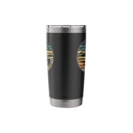 Fishing Retro Vintage I Hate People Stainless Steel Insulated Tumbler