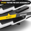 Nilight Hitch Step with 2" Hitch Receiver Rear Bumper Guard