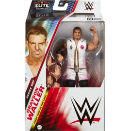 Mattel WWE Elite Action Figure & Accessories, Series #107 Grayson Waller 6-inch Collectible with 25 Articulation Points & Swappable Hands