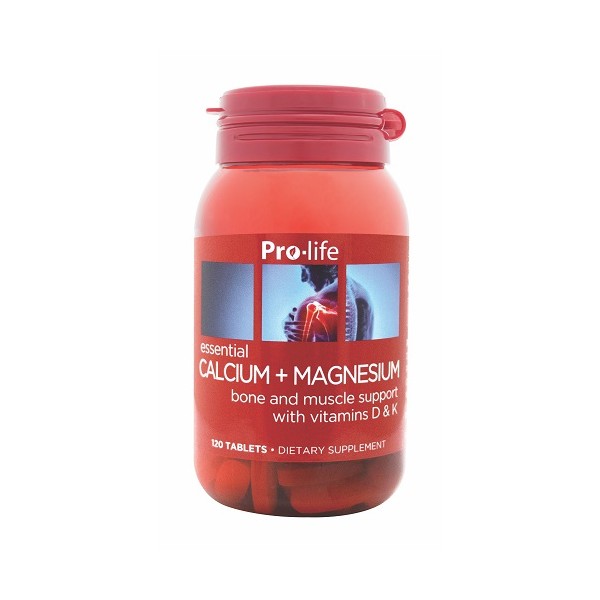 Pro-Life Calcium + Magnesium Tablets 120